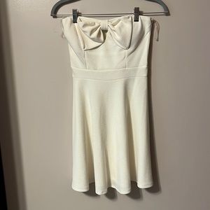 Strapless Mini Dress